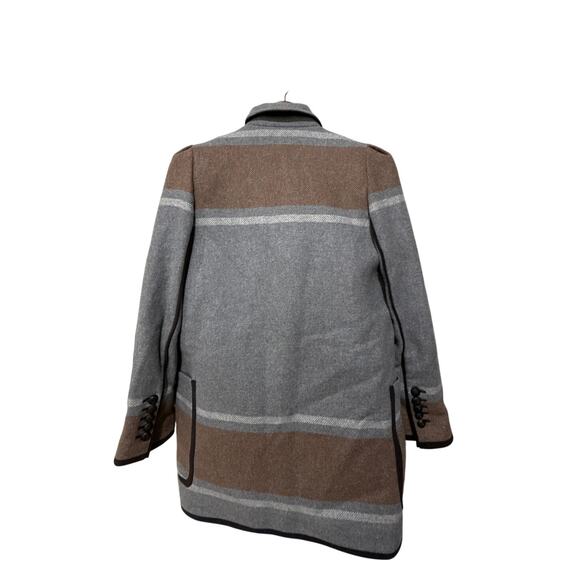 Veronica Beard Flint‎ Camel Multi Toggle Dickey Coat Size Small New with Tags - Picture 10 of 12